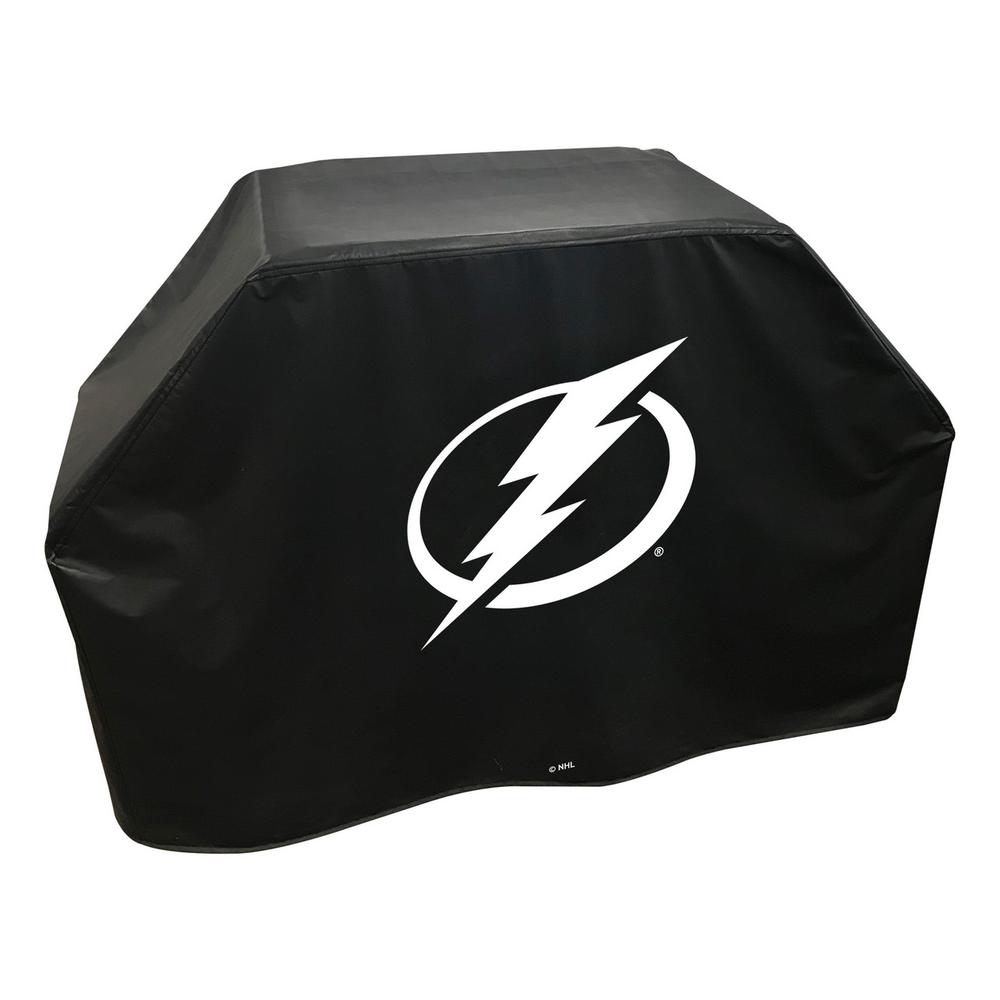 72" Tampa Bay Lightning Grill Cover by Covers by HBS. Picture 2