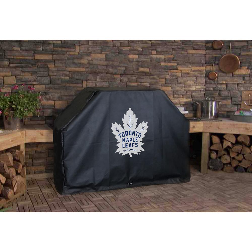 72" Toronto Maple Leafs Grill Cover by Covers by HBS. Picture 3