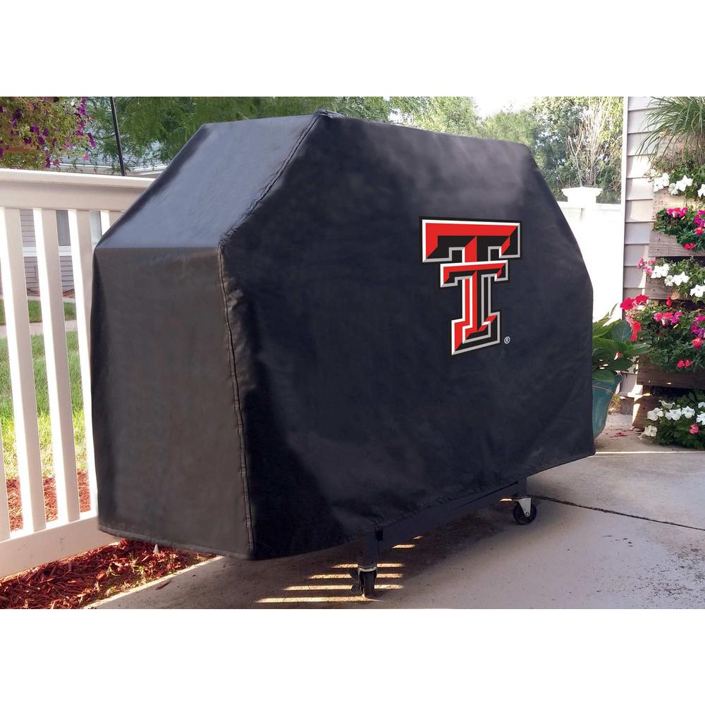72" Texas Tech Grill Cover by Covers by HBS. Picture 3