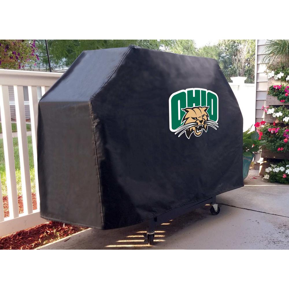 72" Ohio University Grill Cover by Covers by HBS. Picture 3