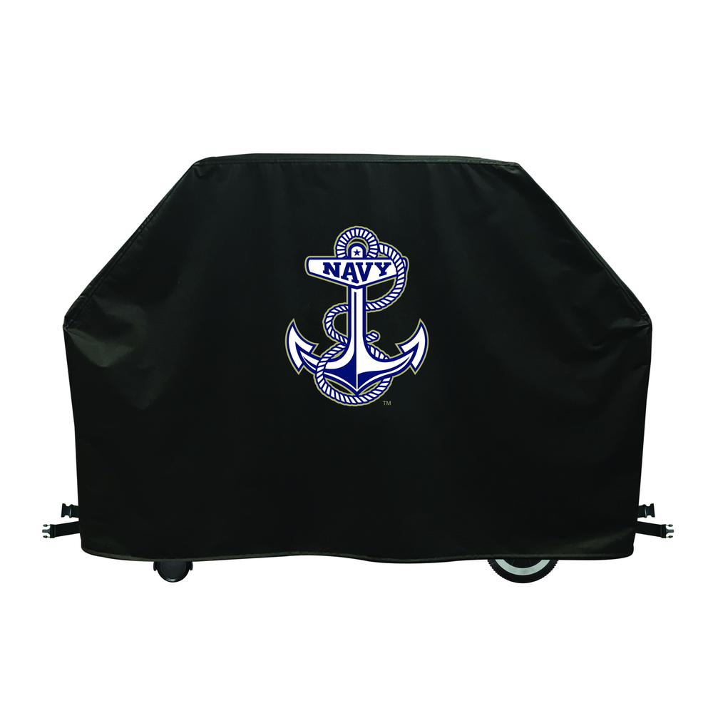 72" US Naval Academy (NAVY) Grill Cover by Covers by HBS. Picture 1