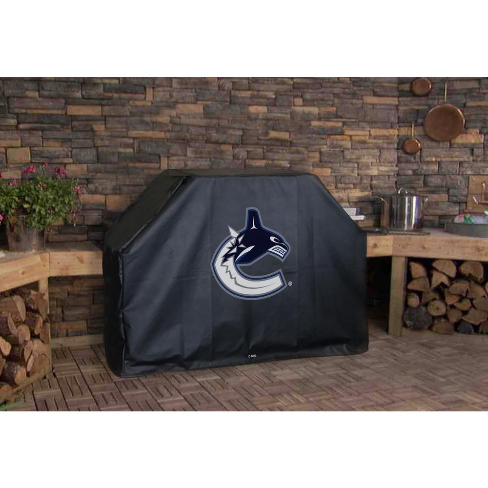 72" Vancouver Canucks Grill Cover by Covers by HBS. Picture 3