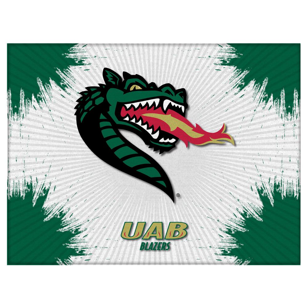 UAB 24" x 32" Officially Licensed Logo Canvas. Picture 1
