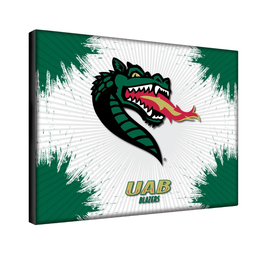 UAB 24" x 32" Officially Licensed Logo Canvas. Picture 2