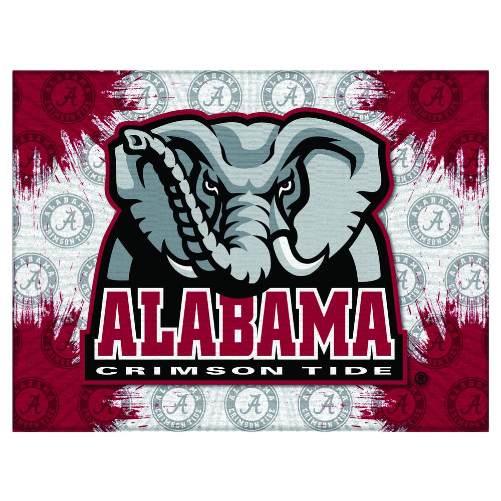 Alabama 24" x 32" Officially Licensed Logo Canvas. Picture 1