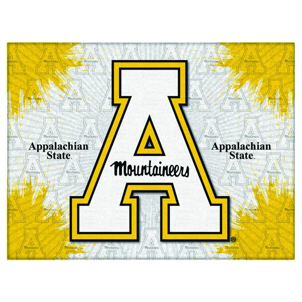 Appalachian State 24" x 32" Officially Licensed Logo Canvas. Picture 1