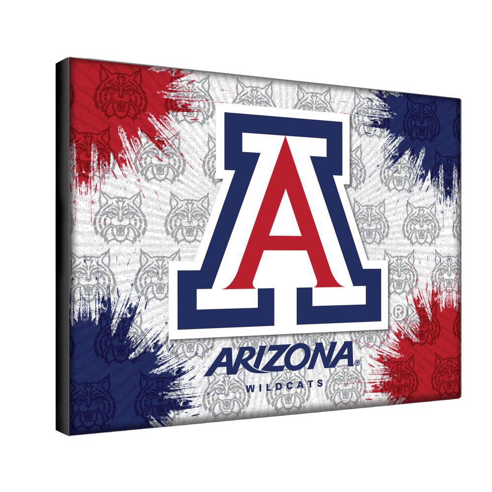Arizona 24" x 32" Officially Licensed Logo Canvas. Picture 2