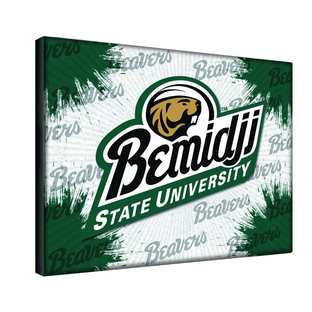 Bmidji State 24" x 32" Officially Licensed Logo Canvas. Picture 2