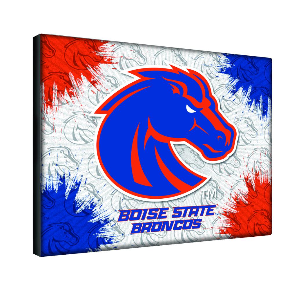 Boise State 24" x 32" Officially Licensed Logo Canvas. Picture 2