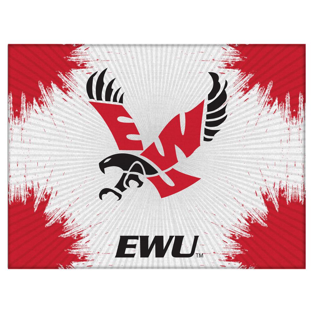 Eastern Washington 24" x 32" Officially Licensed Logo Canvas. Picture 1