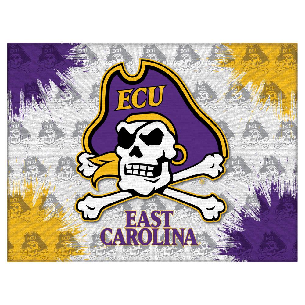 East Carolina 24" x 32" Officially Licensed Logo Canvas. Picture 1