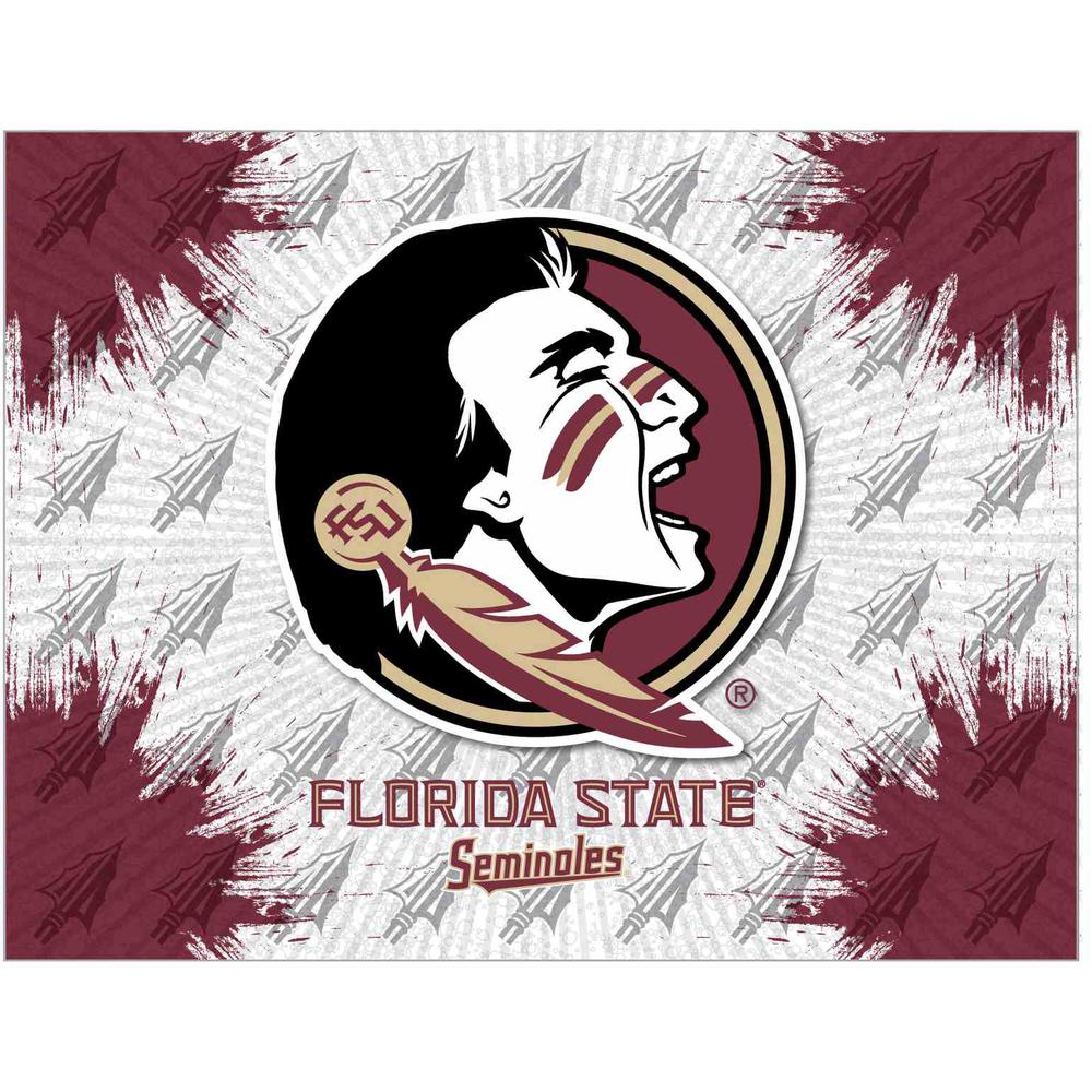 Florida State (Head) 24" x 32" Officially Licensed Logo Canvas. Picture 1