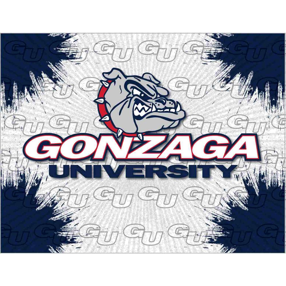 Gonzaga 24" x 32" Officially Licensed Logo Canvas. Picture 1