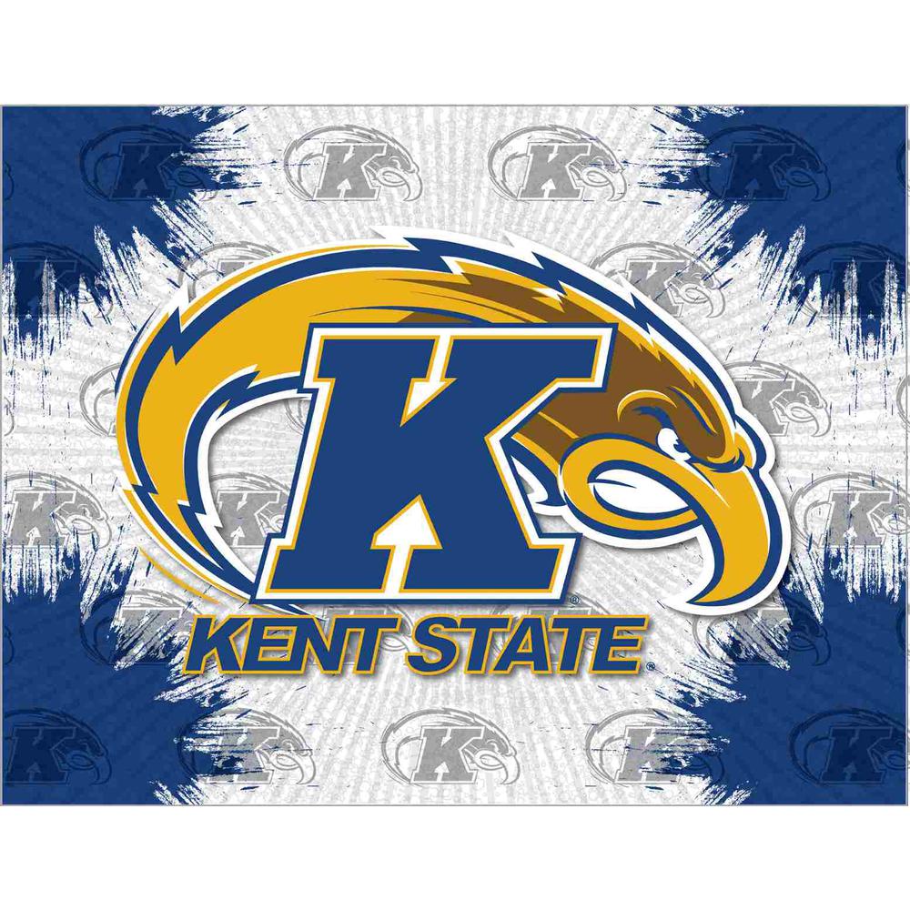 Kent State 24" x 32" Officially Licensed Logo Canvas. Picture 1