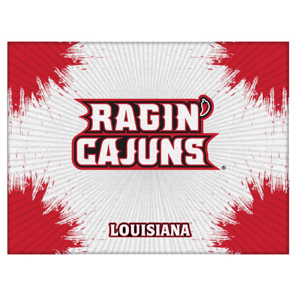 Louisiana-Lafayette 24" x 32" Officially Licensed Logo Canvas. Picture 1