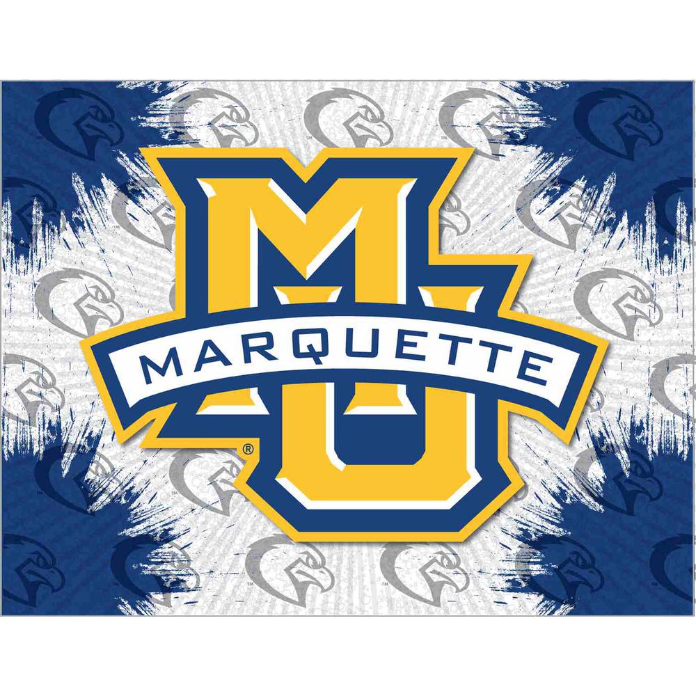 Marquette 24" x 32" Officially Licensed Logo Canvas. Picture 1