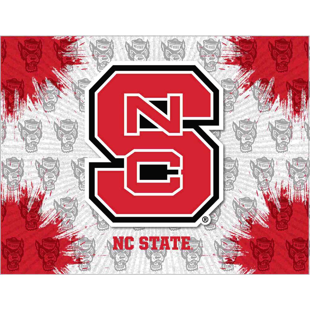 North Carolina State 24" x 32" Officially Licensed Logo Canvas. Picture 1