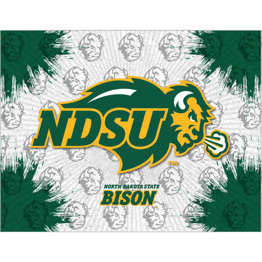 North Dakota State 24" x 32" Officially Licensed Logo Canvas. Picture 1
