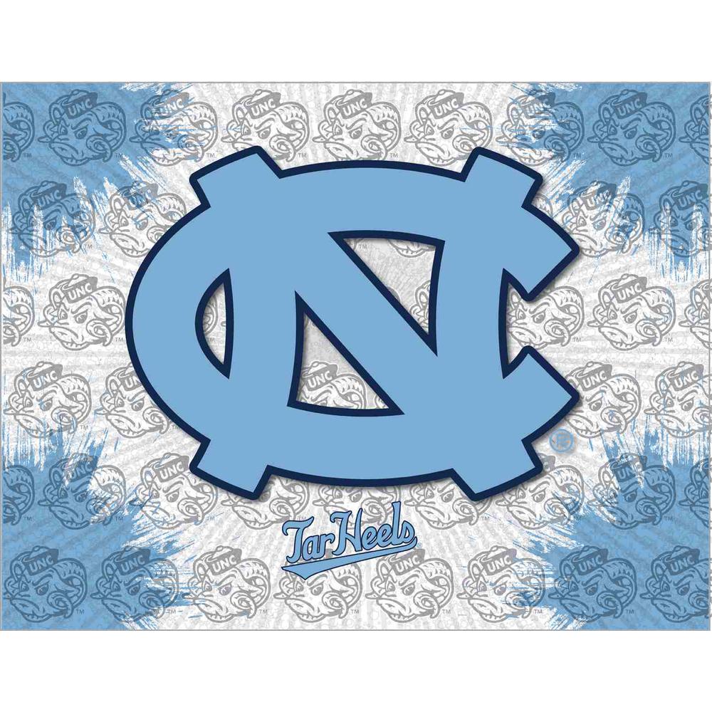 North Carolina 24" x 32" Officially Licensed Logo Canvas. Picture 1