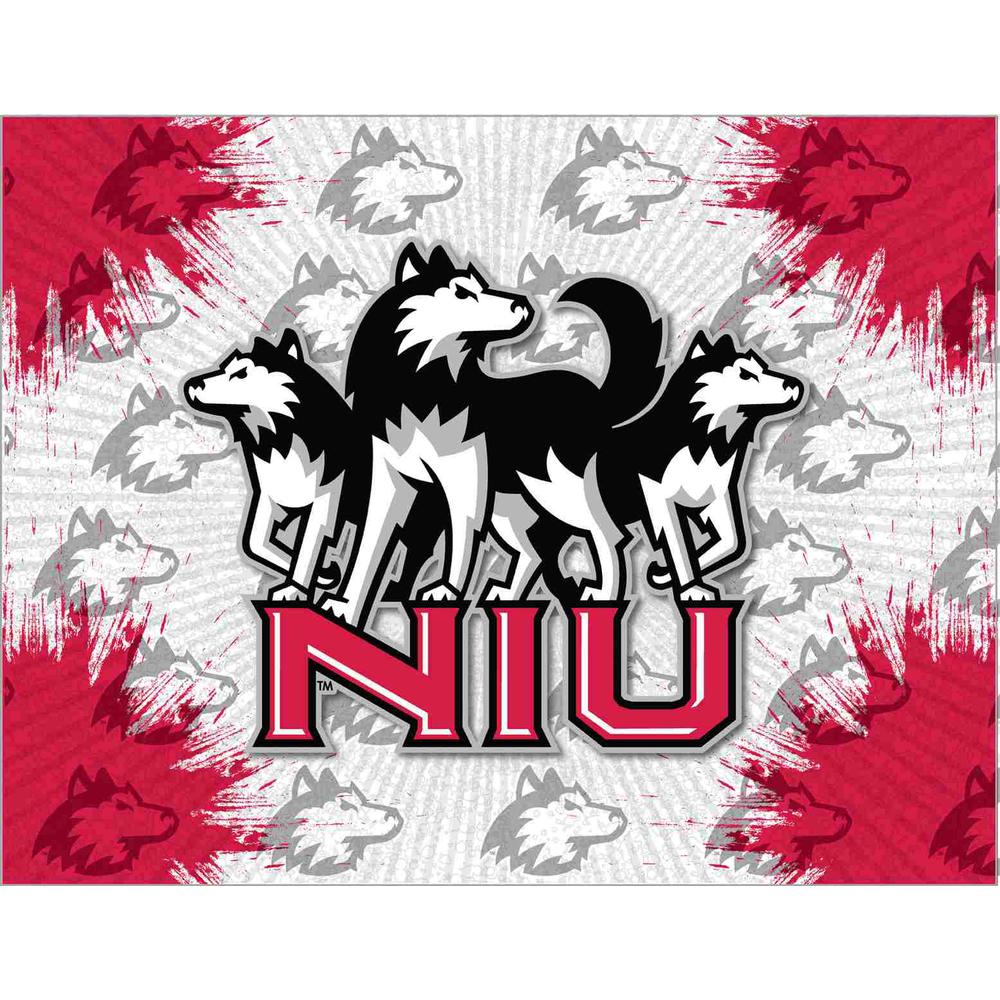 Northern Illinois 24" x 32" Officially Licensed Logo Canvas. Picture 1