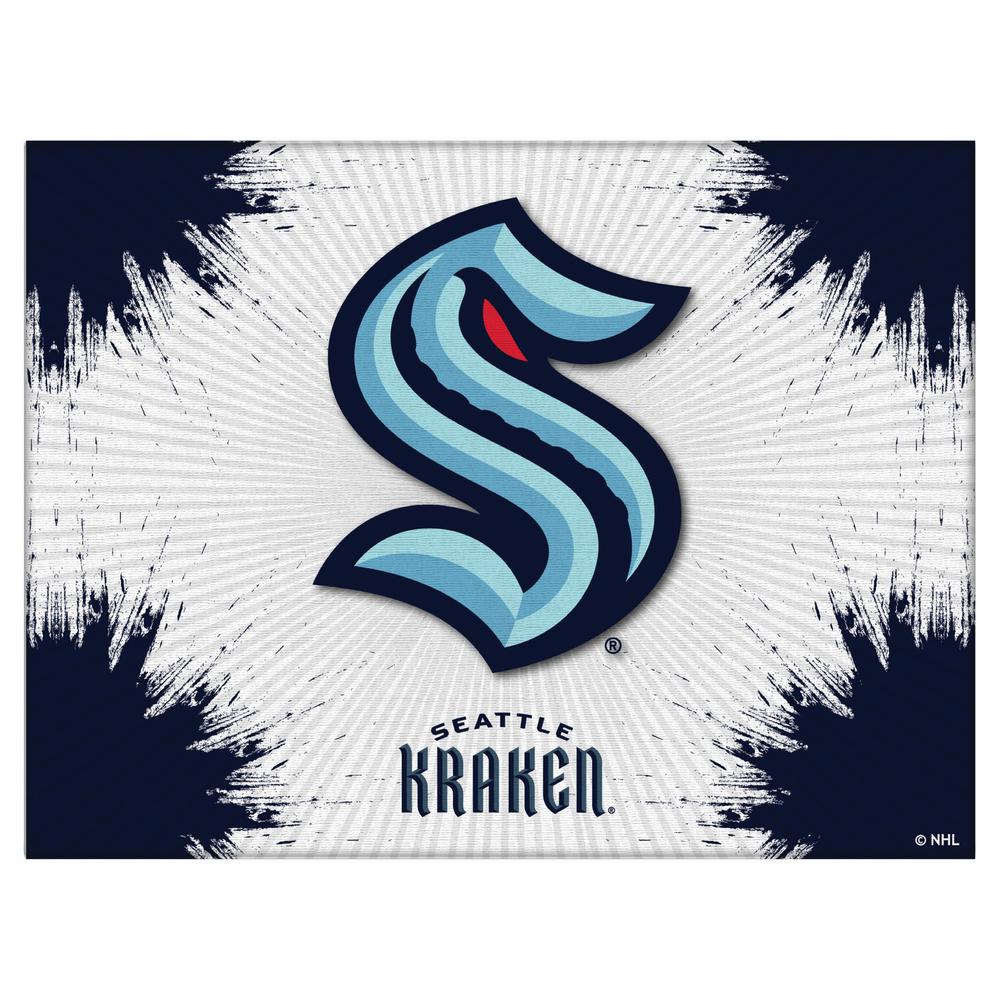 Seattle Kraken Logo Canvas LCnvs2432SeaKrk. Picture 1