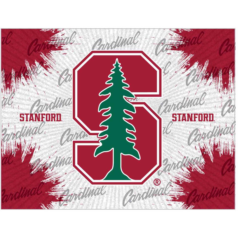 Stanford 24" x 32" Officially Licensed Logo Canvas. Picture 1