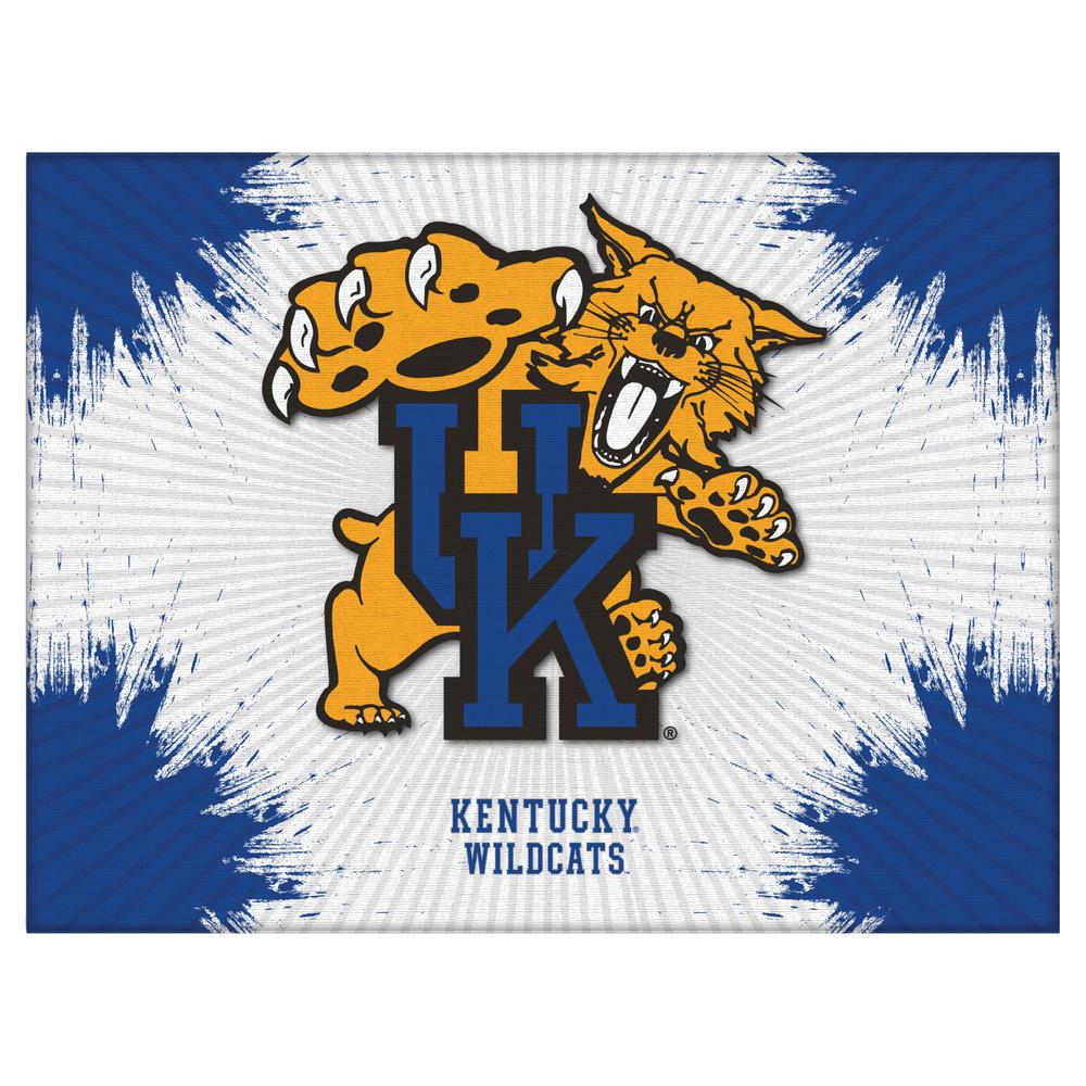 Kentucky "Wildcat" 24" x 32" Officially Licensed Logo Canvas. Picture 1