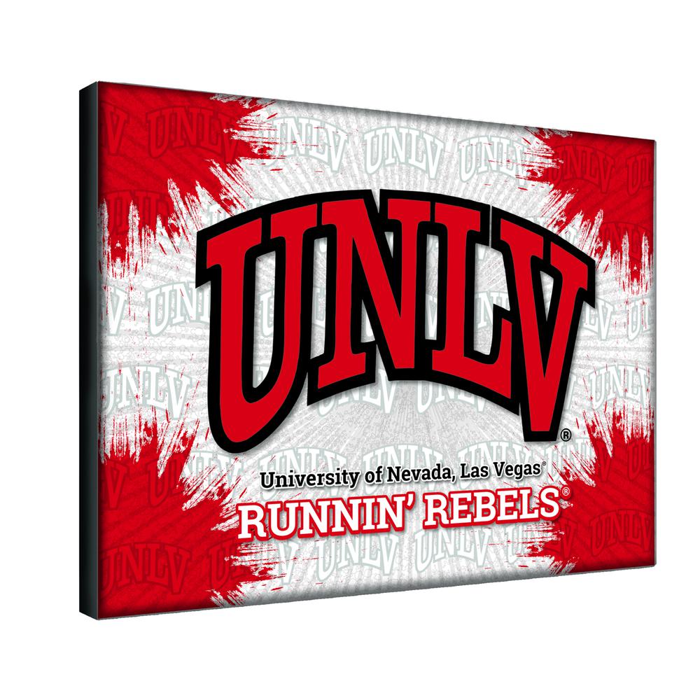 UNLV 24" x 32" Officially Licensed Logo Canvas. Picture 2