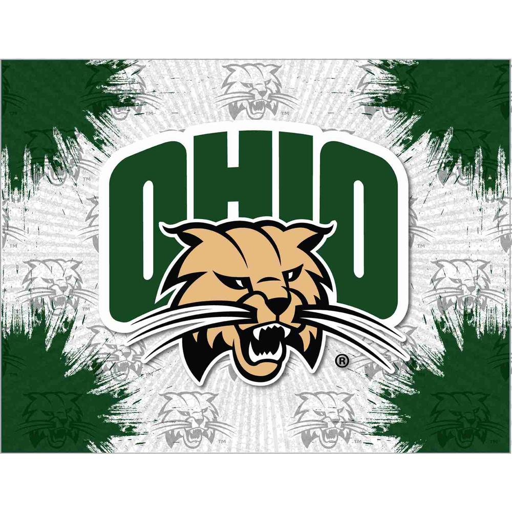 Ohio University 24" x 32" Officially Licensed Logo Canvas. Picture 1
