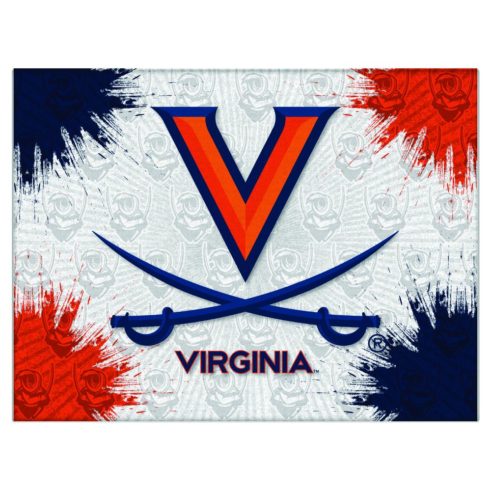 Virginia 24" x 32" Officially Licensed Logo Canvas. Picture 1