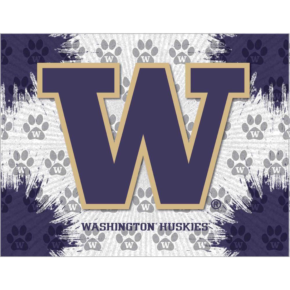 Washington 24" x 32" Officially Licensed Logo Canvas. Picture 1