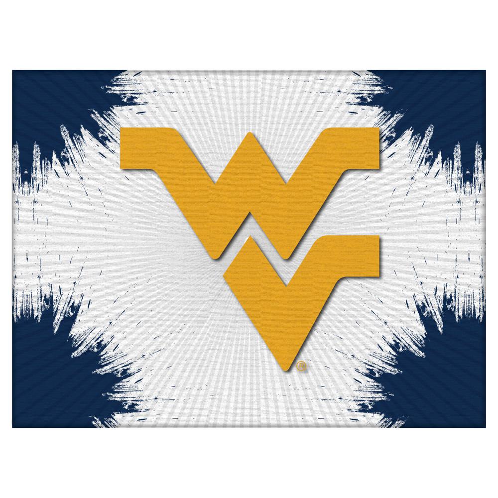 West Virginia 24" x 32" Officially Licensed Logo Canvas. Picture 1