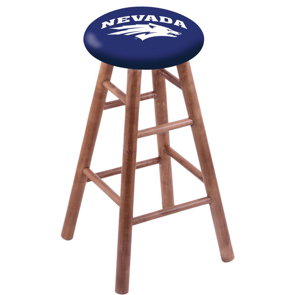 Maple Bar Stool in Medium Finish with Nevada Seat. Picture 1