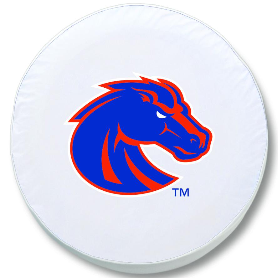 31 1/4 x 12 Boise State Tire Cover. Picture 1