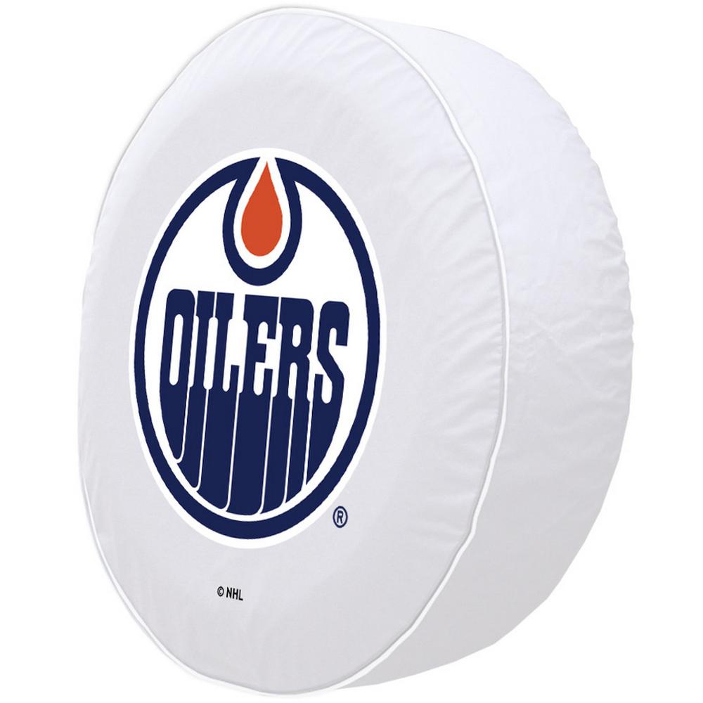 31 1/4 x 12 Edmonton Oilers Tire Cover. Picture 2