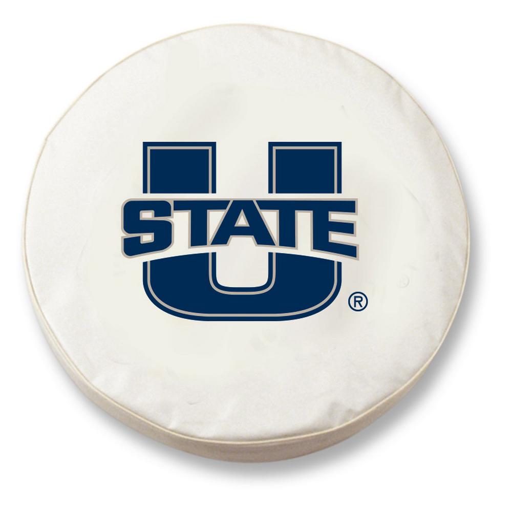 31 1/4 x 12 Utah State Tire Cover. Picture 1