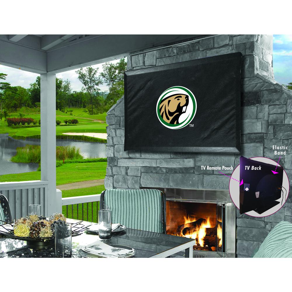 Bemidji State TV Cover (TV sizes 40"-46") by Covers by HBS. Picture 1