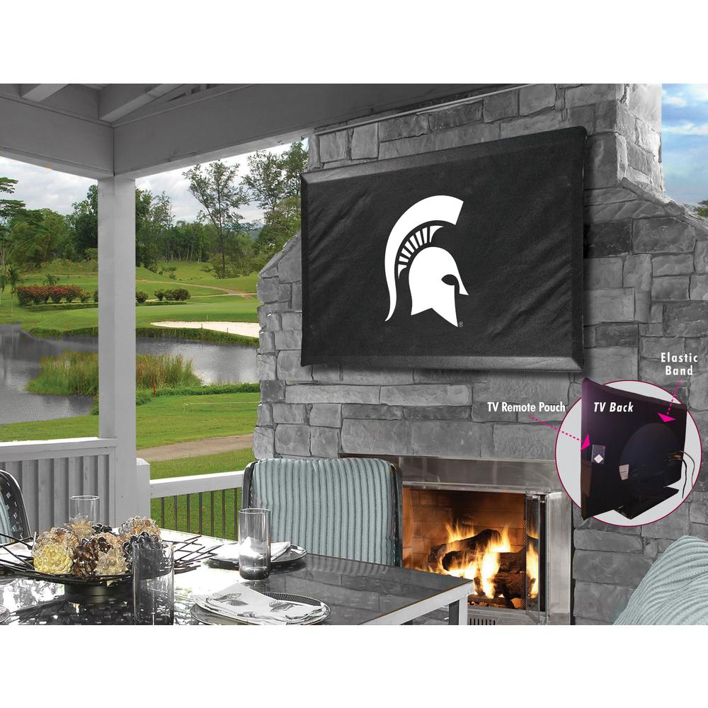 Michigan State TV Cover (TV sizes 40"-46") by Covers by HBS. Picture 1