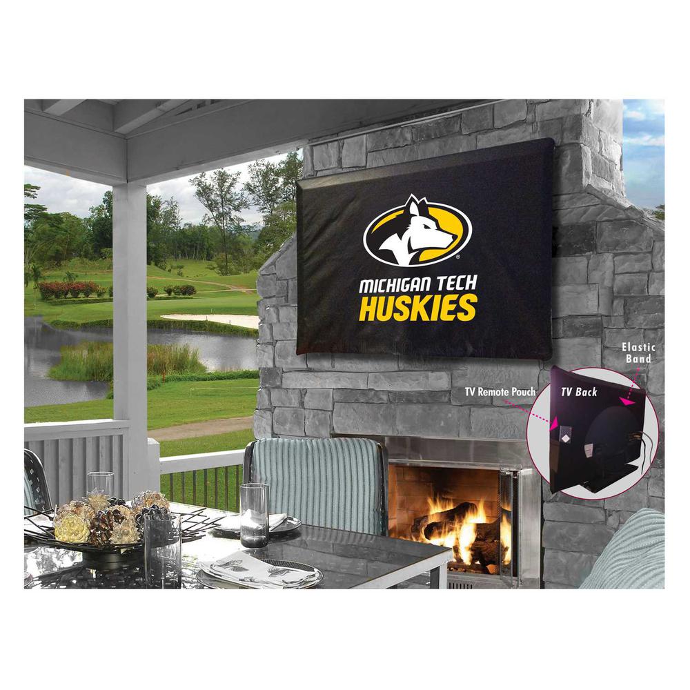 Michigan Tech TV Cover (TV sizes 40"-46") by Covers by HBS. Picture 1