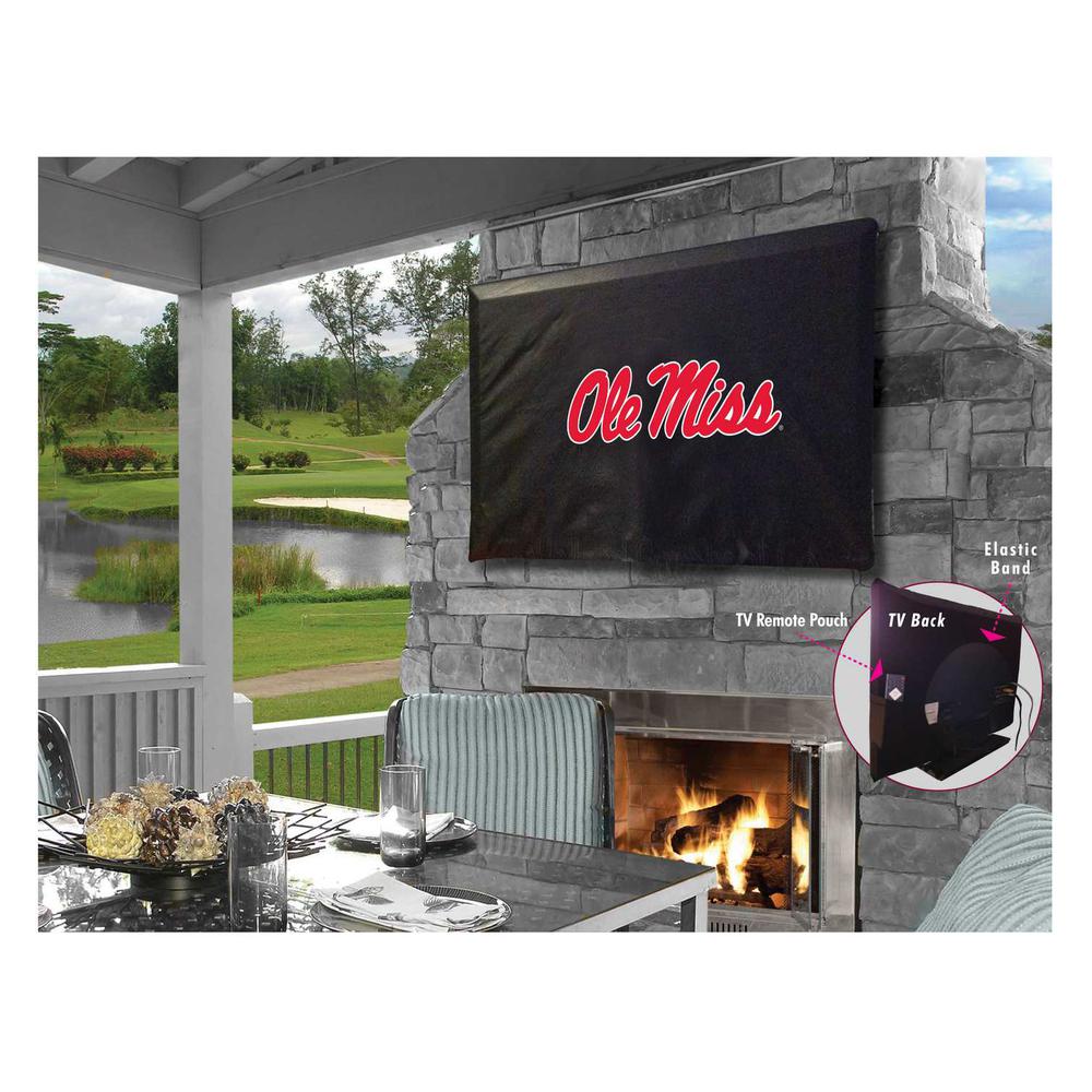 Ole' Miss TV Cover (TV sizes 40"-46") by Covers by HBS. Picture 1