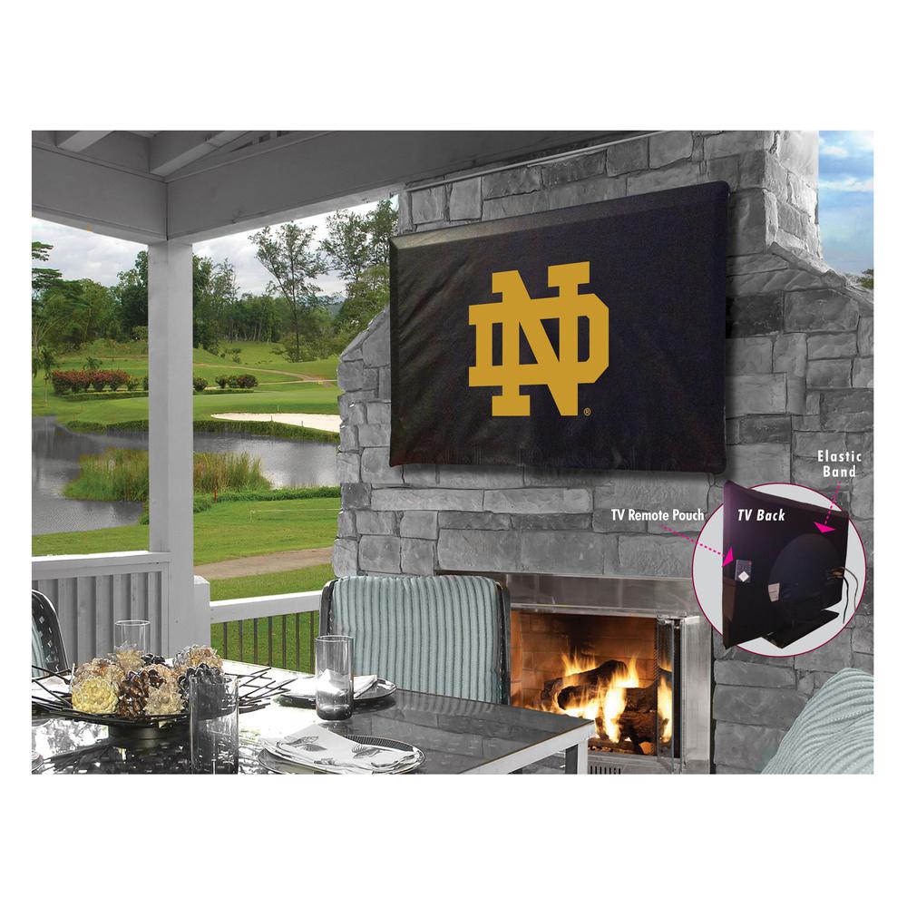 Notre Dame TV Cover (TV sizes 40"-46") by Covers by HBS. Picture 1