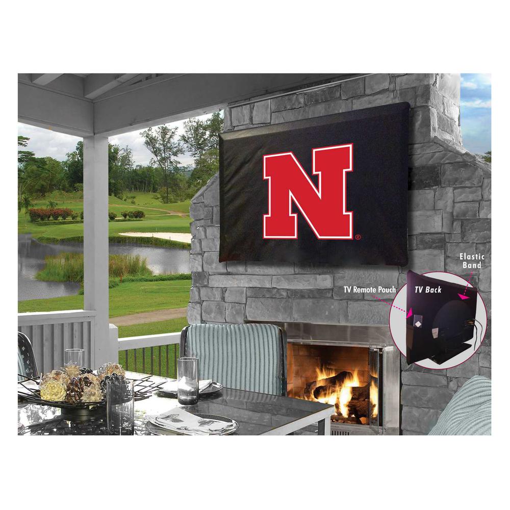 Nebraska TV Cover (TV sizes 40"-46") by Covers by HBS. Picture 1