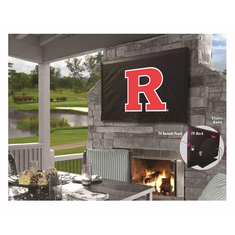 Rutgers TV Cover (TV sizes 40"-46") by Covers by HBS. Picture 1