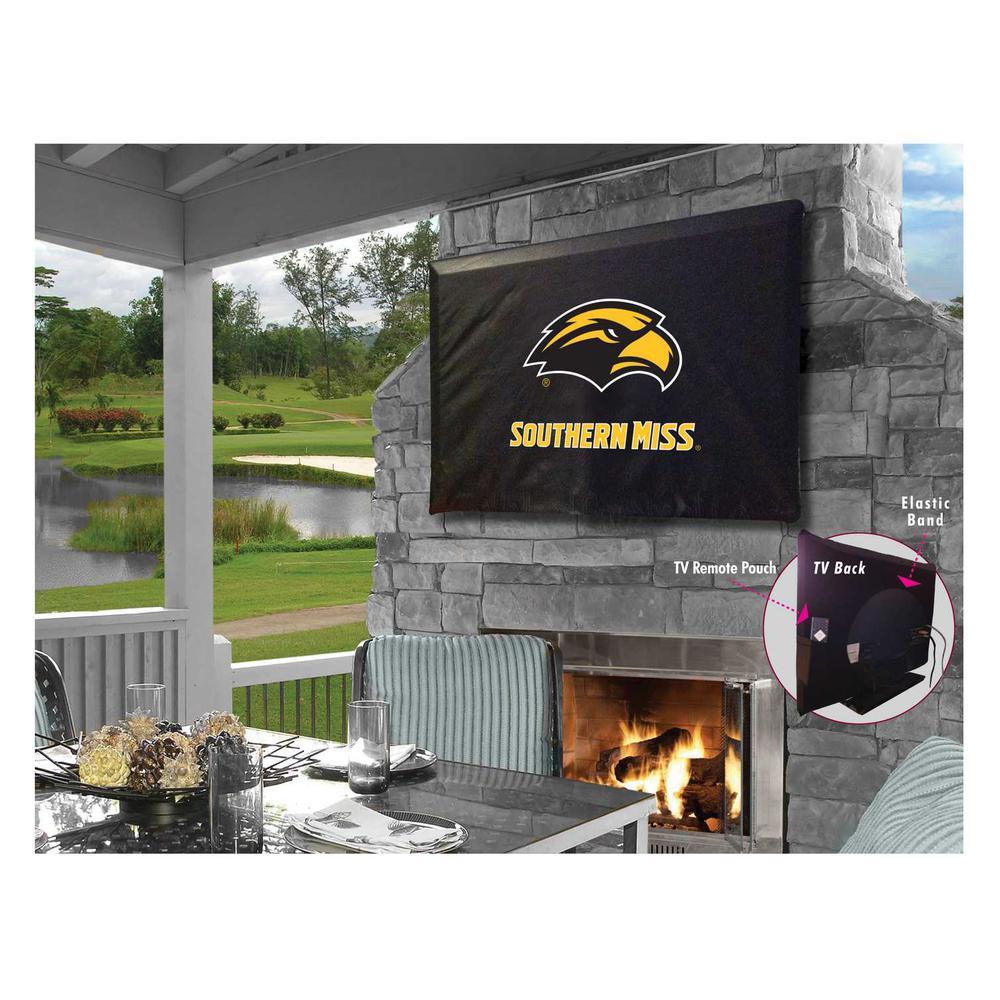 Southern Miss TV Cover (TV sizes 40"-46") by Covers by HBS. Picture 1