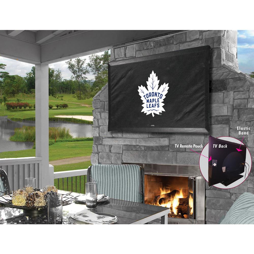 Toronto Maple Leafs TV Cover (TV sizes 40"-46") by Covers by HBS. Picture 1