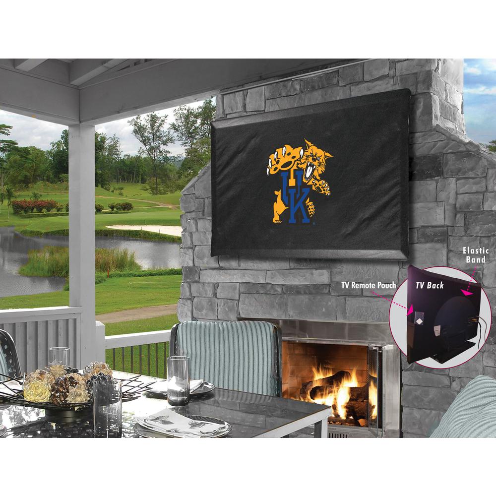 Kentucky "Wildcat" TV Cover (TV sizes 40"-46") by Covers by HBS. Picture 1