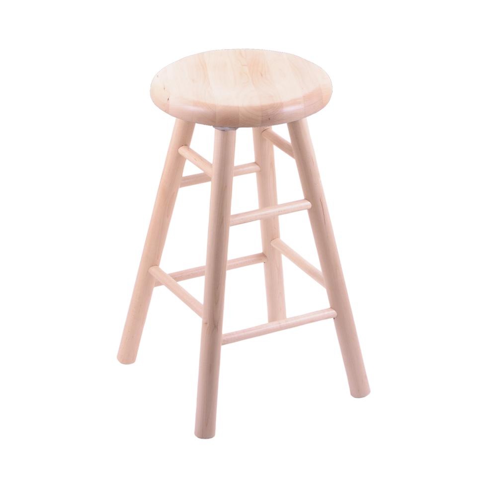 XL Maple Bar Stool in Natural Finish. Picture 1