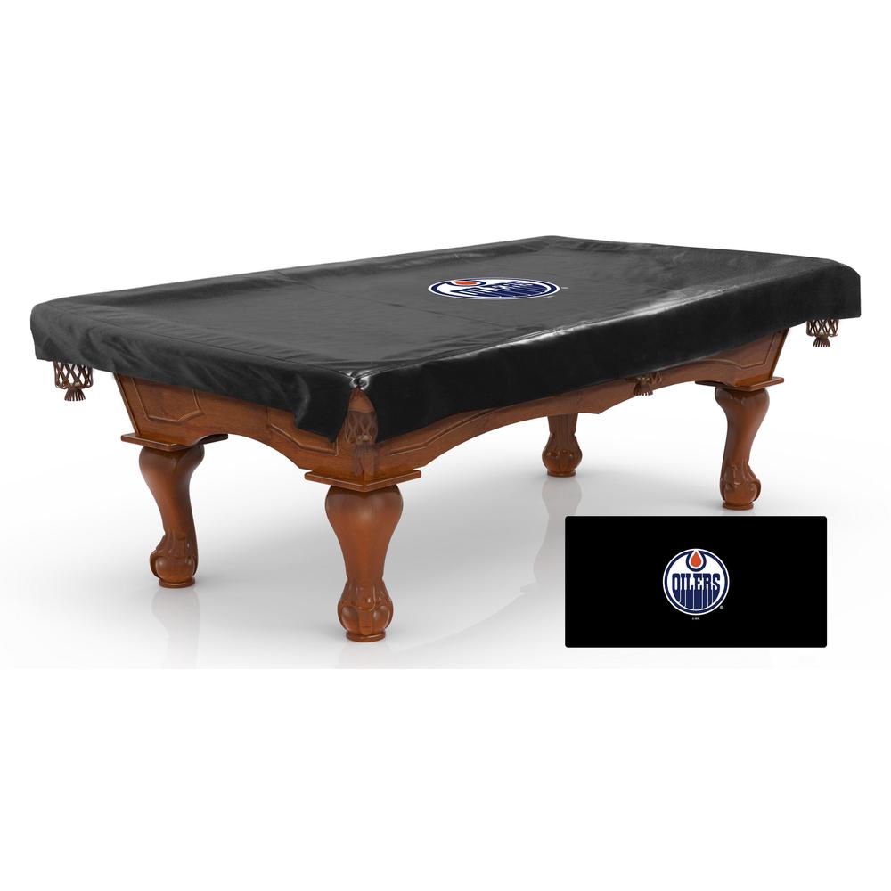 Edmonton Oilers Billiard Table Cover. Picture 1