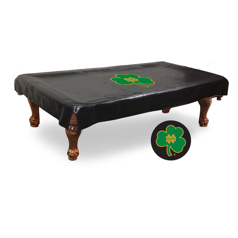 Notre Dame (Shamrock) Billiard Table Cover. Picture 1