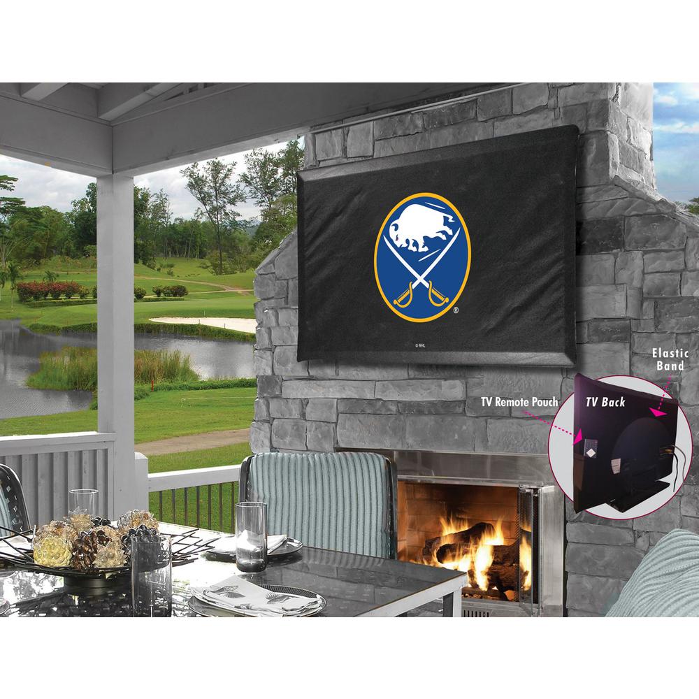 Buffalo Sabres TV Cover (TV sizes 50"-56") by Covers by HBS. Picture 1